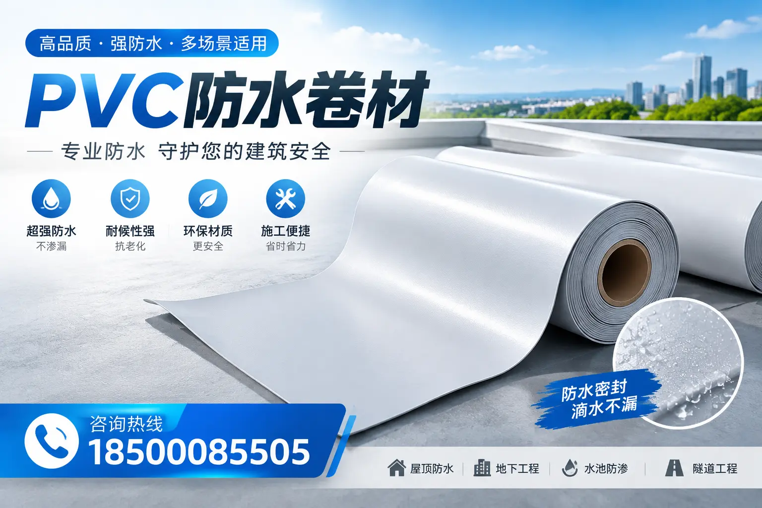 PVC防水卷材的市场竞争分析，哈密品牌选择参考